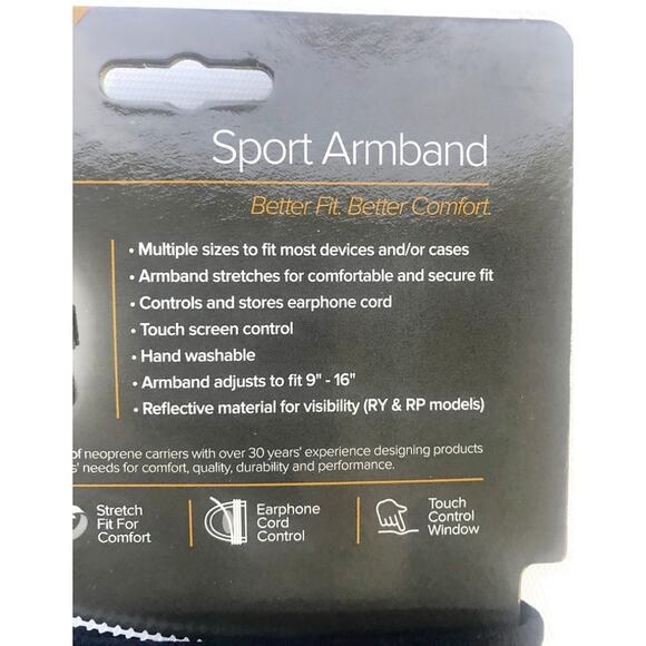 Tune Belt Sport Armband For iPhone AB86 Black NEW - Picture 5 of 5